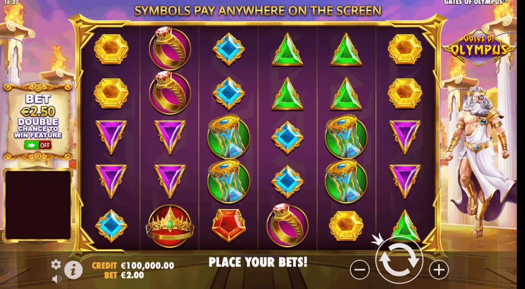 Gates of Olympus 1000 eelvaade