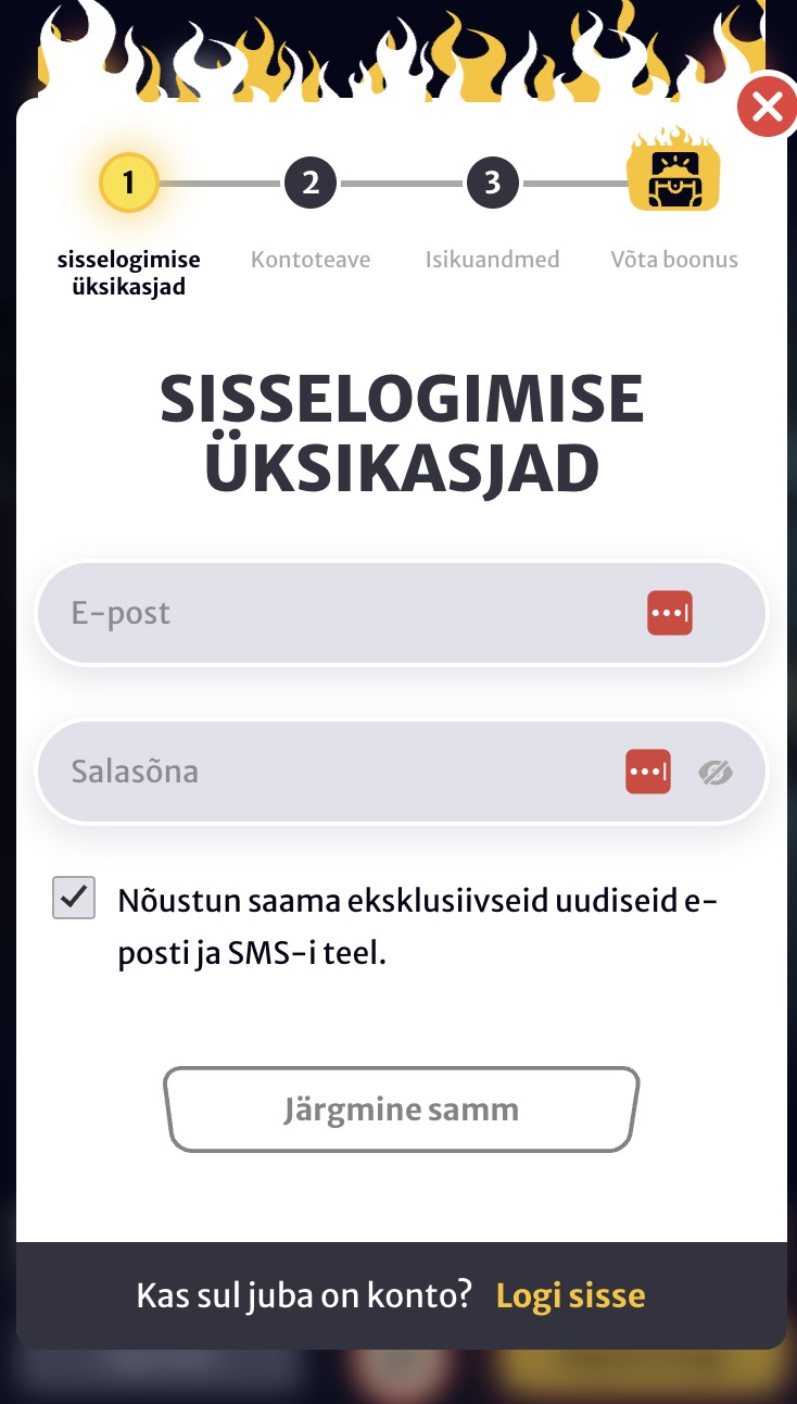 Hellwinz kasiinos registreerumine 1