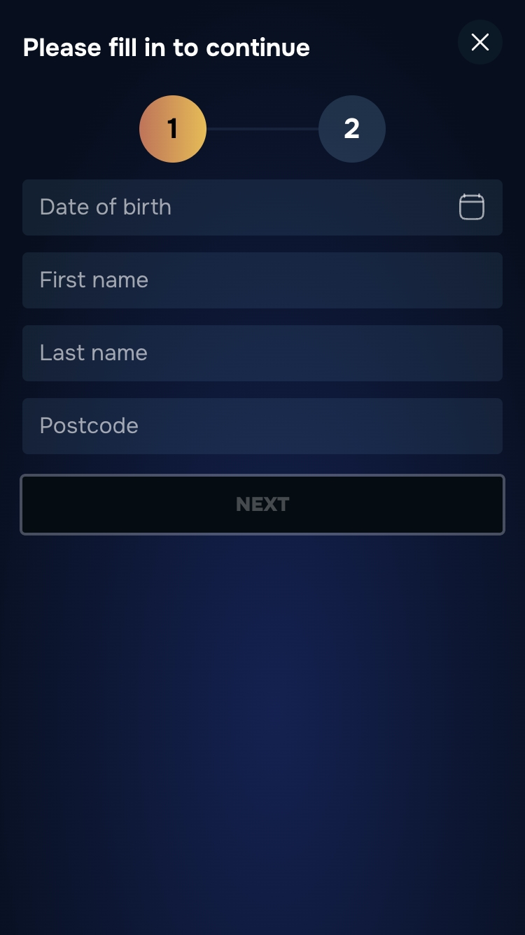 Gizbo kasiinos registreerumine 3