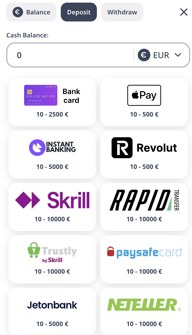 Monro casino registreerimise 4. samm