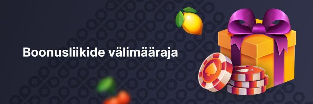 Boonusliikide välimääraja