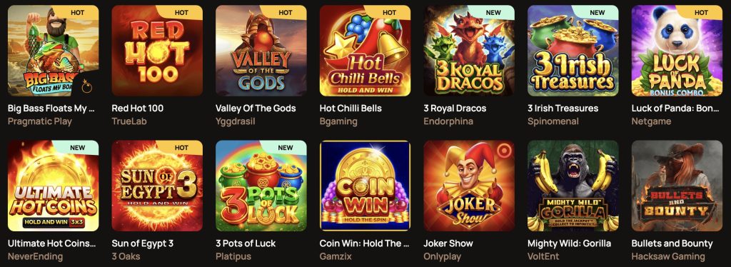 Mängutootjad Ritzo kasiinos