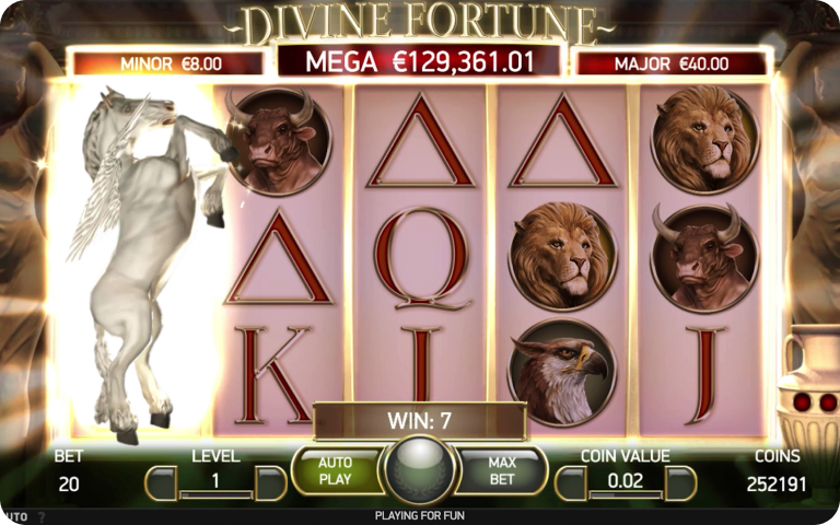 Divine Fortune demo